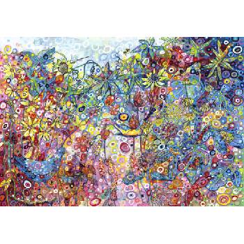 Image 1 of Grafika - Puzzle Sally Rich: Wildlife Garden - 1 000 piese