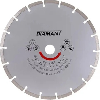 Diamant Levior Diamantový rozbrušovací kotouč 230 x 22,2 x 3 mm 21123