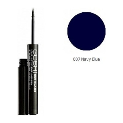 GOSH Long Lasting Eye Liner Dlhotrvajúca očná linka 007 navy blue 1,8 ml
