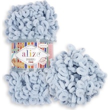 Alize Puffy Fine 500 sivá