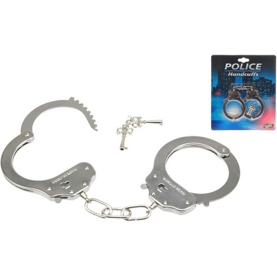 Teddies 00024330Policejní pouta kov na kartě