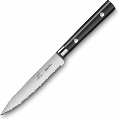Univerzálny nôž LEONYS 12 cm, nerezové nity, čierna, Lion Sabatier