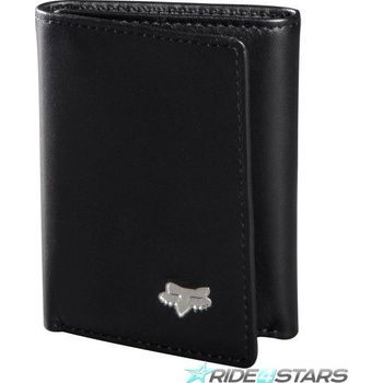 Fox Racing peněženka FOX Leather Trifold Wallet Black