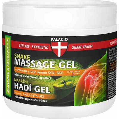 Palacio masážny hadí gél 600 ml