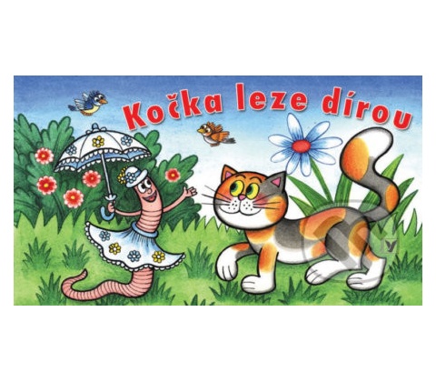Kočka leze dírou