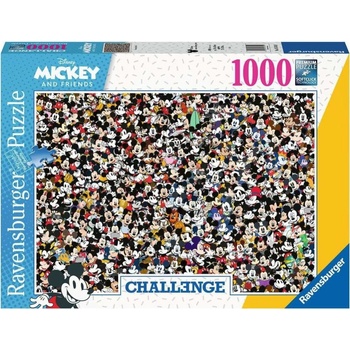 RAVENSBURGER Challenge: Mickey Mouse 1000 dielov