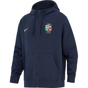 Nike Суичър Nike Men's British and Irish Lions Overhead Hoodie - Obs/White