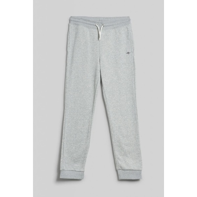 Gant Shield sweat Pant Light Grey Melange