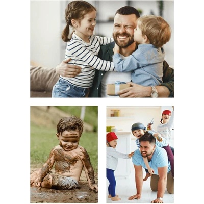 Vyrobte si nejlepší fotoknihu online rychle v růžovém designu do 24 hod. Formát A4 na výšku - motiv album