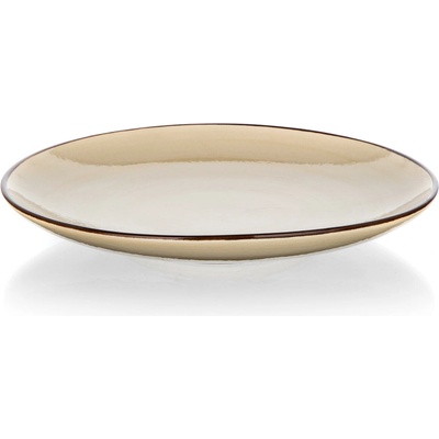 Banquet talíř dezertní 21,5cm PALAS keramický KRÉM