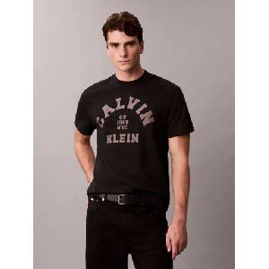 Calvin Klein Jeans Тениска ss 20s ln calvin college graph (lv04re810g-ub1)