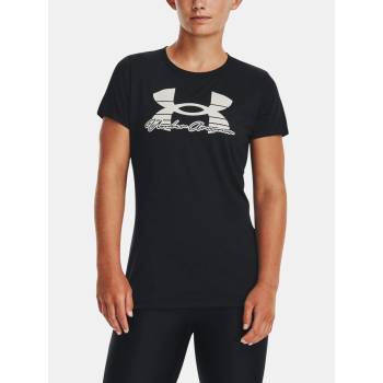 Under Armour UA Tech Solid Script SSC T-shirt Under Armour | Cheren | ЖЕНИ | XS