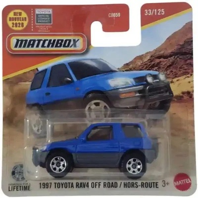 Mattel Количка Matchbox: 1997 Toyota RAV4 офроуд (JHN57)