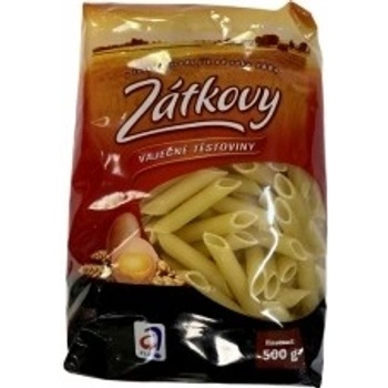 Zátkovy vaječné těstoviny penne, 0,5 kg
