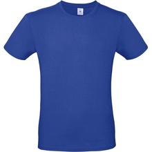B&C #E150 tričko modré cobalt