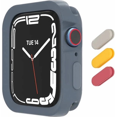 SwitchEasy Удароустойчив силиконов (TPU) кейс за Apple Watch 41мм, 40мм - SwitchEasy Colors Case (син) (GS-107-230-139-214)