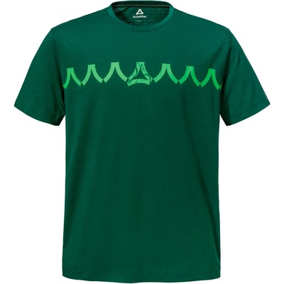 Schöffel Мъжка спортна тениска Schöffel T-Shirt Style Elmori Sport shirt - Fir Green - размер 54 (EU) (216-7607-0315)