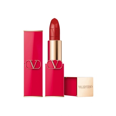 Valentino Rosso Satin Finish Кремаво червило 217A за многократно пълнене 35 g