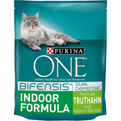 Purina One Bifensis Indoor krůta a celozrnné obiloviny 2 x 9,75 kg
