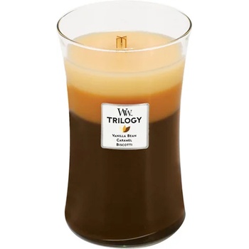 WoodWick Café Sweets ароматна свещ с дървен фитил 609, 5 гр