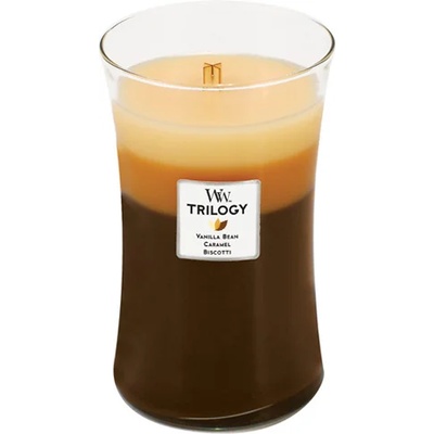 WoodWick Café Sweets ароматна свещ с дървен фитил 609, 5 гр