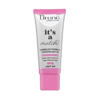 Lirene It's a Match! Mineral Foundation SPF15 001 Light fluidní make-up 30 ml