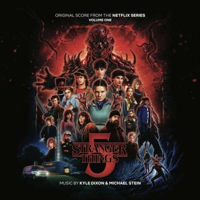 Kyle Dixon & Michael Stein - Stranger Things 5: Volume 1 (O.S.T.) (Inter-Dimesional Blue Coloured) 2 LP