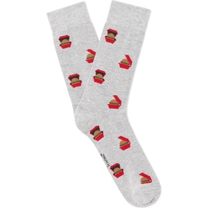 Celio Високи чорапи Nisoburger Celio | Siv | МЪЖЕ | ЕДИН РАЗМЕР