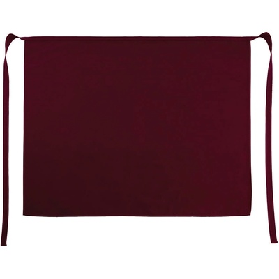 SG Accessories BISTRO Bistro pasová zástěra ze směsového materiálu 100 × 78 cm Vínová