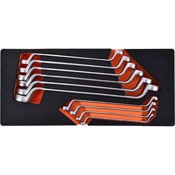 Tactix Sada kľúčov očkových vyhnutých 6x7-24x27 mm 10-dielna 327510