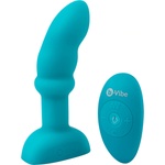 b-Vibe Remote Control Rimming P-Spot Plug Turquoise