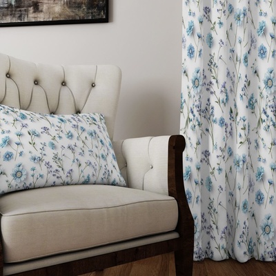 Dekorační látka SOFT 25183-107 obšití okrajů a našití stužky 150