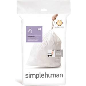 simplehuman Торби за боклук 20 бр. 65 l - simplehuman (CW0176)