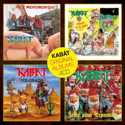 Kabát - Original Albums 4CD Vol. 1 (4 CD) (0190295921934)
