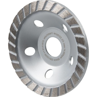 Wolfcraft Diamantový brúsny hrniec Standard priemer 105 mm