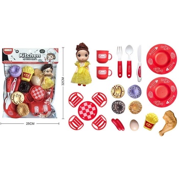 Комплект за бързо хранене с кукла