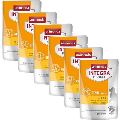 Animonda Integra Protect Cat Renal - пиле 6 x 85 г