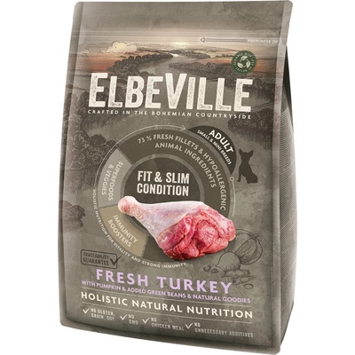 Elbeville Adult Mini Fresh Turkey Fit and Slim Condition 4 kg