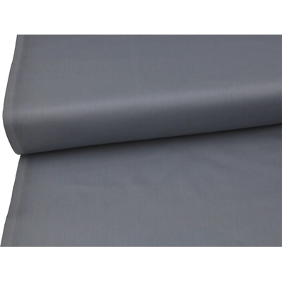 Mirtex Látka SATEEN 150/928 Šedá Steel hladký šíře 285cm Zbytková metráž