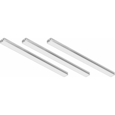 Solight LED podlinkové a nábytkové svietidlo stmievateľné, 2 × 3 W, 4100 K, 3 × 30 cm, dotykové
