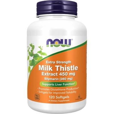 NOW Silymarin Milk Thistle Extract 450 mg [120 Гел капсули]