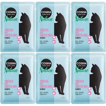 Cosma Nature Kura A kuracia šunka 6 x 50g