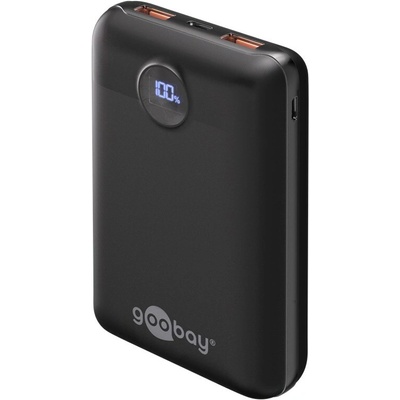 Goobay 65869 Power Bank Compact 20 000 mAh - Черно (65869)