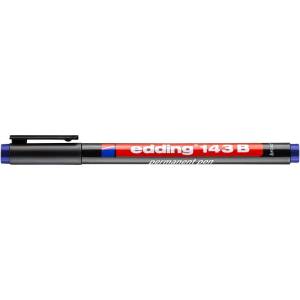edding Алкохолен маркер, OHP, 1 mm, EDDING "143 B", син 4-143003 (4-143003)