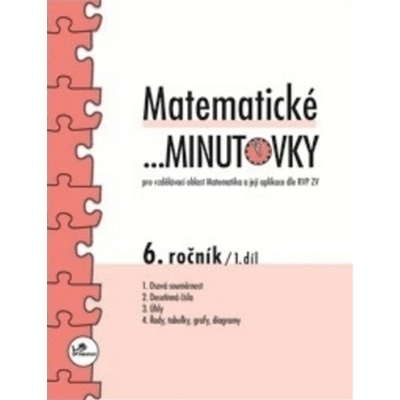 Matematické minutovky 6.ročník 1.díl Miroslav Hricz