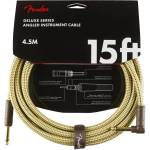 Fender Deluxe Series Tweed 4, 5 m Директен - Ъглов Инструментален кабел (0990820086)