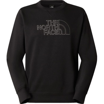 The North Face Мъжки пуловер The North Face Drew Peak Light Regular Crew Jumper - Black / Anthracite Grey (017-4319-0114)