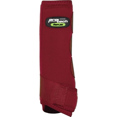 Pro-Tech Kamaše westernové Neoprene AirFlow přední burgundy