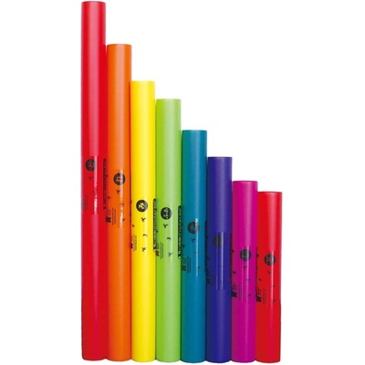 Popron.cz Boomwhacker C dur diatonická stupnice laděné bicí plastové trubice