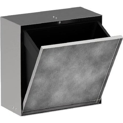Hansgrohe XtraStoris Rock - Podomietkový odpadkový kôš 6 l, kefovaná oceľ 56090800